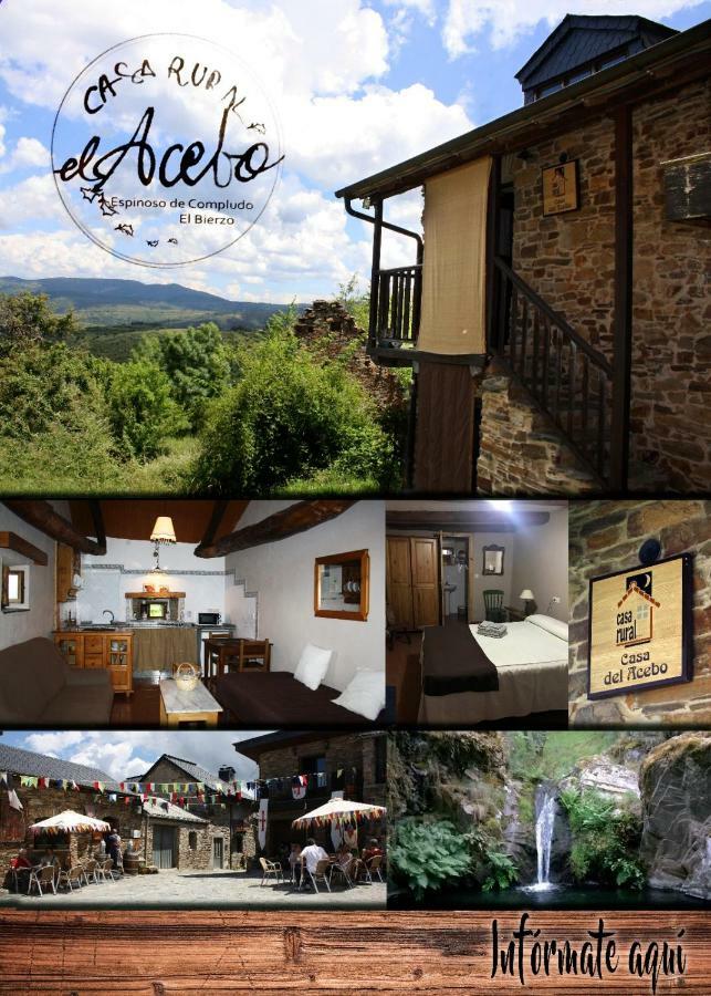 Casa Rural Del Acebo Espinoso de Compludo Buitenkant foto